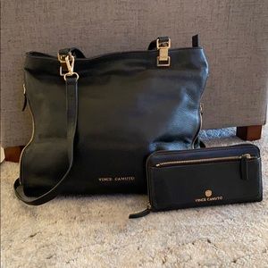 Vince Camuto bag and wallet